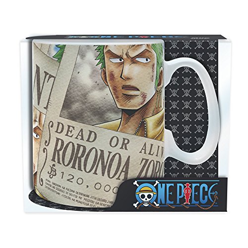 ABYstyle - ONE PIECE - Taza - 460 ml - Zoro Wanted
