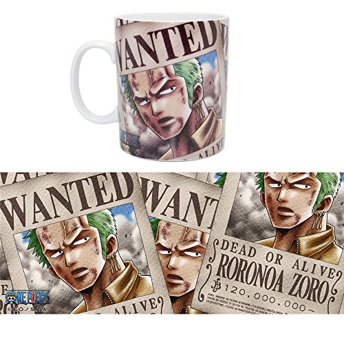 ABYstyle - ONE PIECE - Taza - 460 ml - Zoro Wanted