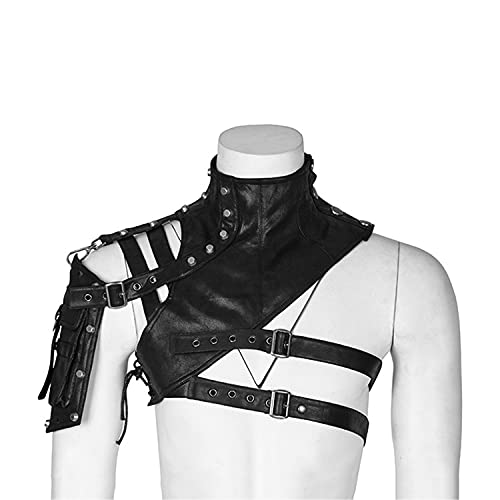 Accesorio Steampunk Medieval, Chal De Disfraz Medieval Armadura De Hombro Vintage Accesorios De Rendimiento De Cosplay Para Hombres Y Mujeres Adecuado Para Cosplay Fiesta De Halloween Mascarada