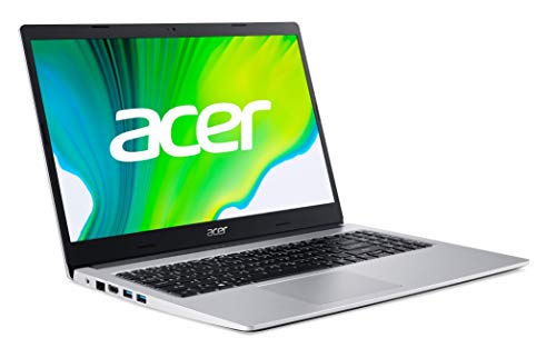Acer Aspire 3 A315-23 - Ordenador Portátil 15.6” Full HD, Laptop (AMD Ryzen 5 3500U, 8GB RAM, 512GB SSD, UMA Graphics, Windows 10 Home), PC Portátil Color Plata - Teclado QWERTY Español
