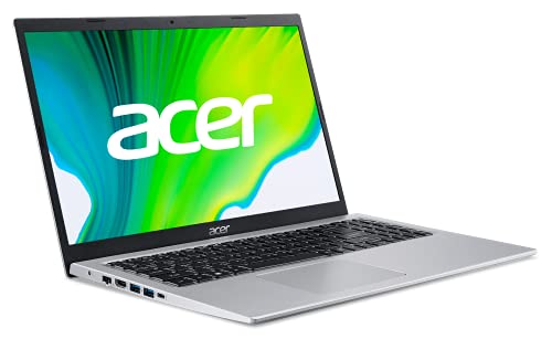 Acer Aspire 5 A515-56G - Ordenador Portátil 15.6" Full HD, Laptop (Intel Core i7-1165G7, 8 GB RAM, 512 GB SSD, NVIDIA GeForce MX350 2GB, ComfyView, Sin OS), PC Portátil Plata, Teclado QWERTY Español