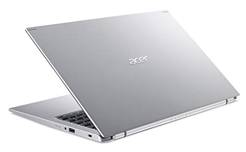 Acer Aspire 5 A515-56G - Ordenador Portátil 15.6" Full HD, Laptop (Intel Core i7-1165G7, 8 GB RAM, 512 GB SSD, NVIDIA GeForce MX350 2GB, ComfyView, Sin OS), PC Portátil Plata, Teclado QWERTY Español