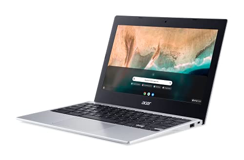 Acer Chromebook 311 - Ordenador Portátil 11" HD (MTK MT8183, 4GB RAM, 32GB eMMc, UMA Graphics, Chrome OS), Color Plata - Teclado Qwerty Español