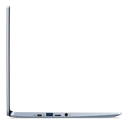 Acer Chromebook 314 CB314-1H - Ordenador Portátil 14" HD, Laptop (Intel Celeron N4020, 4GB RAM, 32GB eMMc, Intel UHD Graphics, Chrome OS), PC Portátil Color Plata - Teclado Qwerty Español