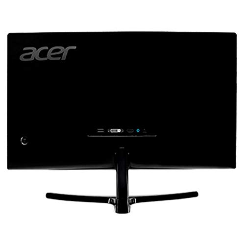 Acer ED242QRAbidpx - Monitor Gaming Curvo de 23.6" Full HD 144 Hz (60 cm, 1920x1090 px, Pantalla VA LED, 1800R, Freesync, 4ms, 100M:1 ACM, 250 nits, HDMI, DP Audio Out, EcoDisplay) - Color Negro