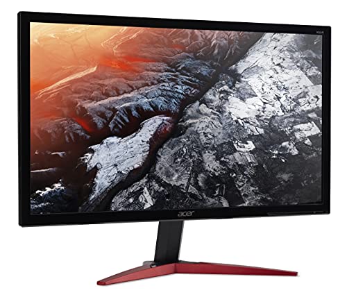Acer KG241QS - Monitor Gaming de 23,6" Full HD 165Hz (60 cm, 1920x1080, Pantalla LED, ZeroFrame, ComfyView, FreeSync, 300 nits, Tiempo de Respuesta 0,5ms, HDMI) - Color Negro