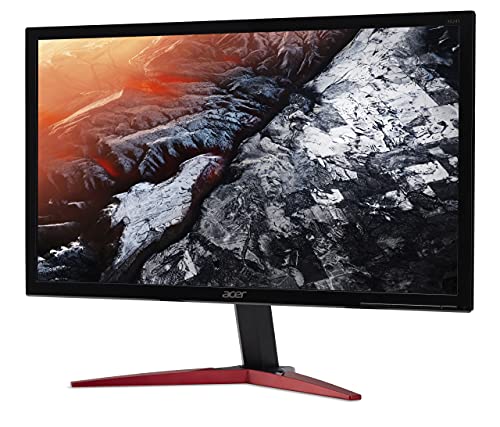 Acer KG241QS - Monitor Gaming de 23,6" Full HD 165Hz (60 cm, 1920x1080, Pantalla LED, ZeroFrame, ComfyView, FreeSync, 300 nits, Tiempo de Respuesta 0,5ms, HDMI) - Color Negro