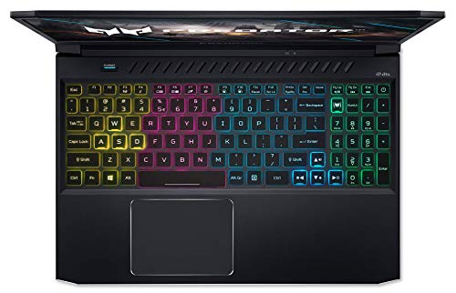 Acer Predator Helios 300 PH315-53 - Ordenador Portátil Gaming 15.6" Full HD, Gaming Laptop 144Hz (Intel Core i7-10750H, 16B RAM, 1TB SSD, NVIDIA GeForce RTX3070, Sin SO) Negro - Teclado QWERTY Español