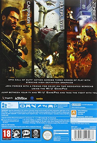 Activision Call of Duty - Juego (Wii U, Wii U, FPS (Disparos en primera persona), RP (Clasificación pendiente))