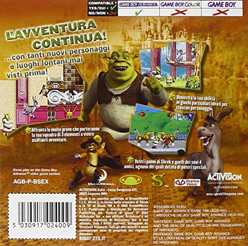 Activision Shrek 2 - Juego (GBA, ITA, GBA)