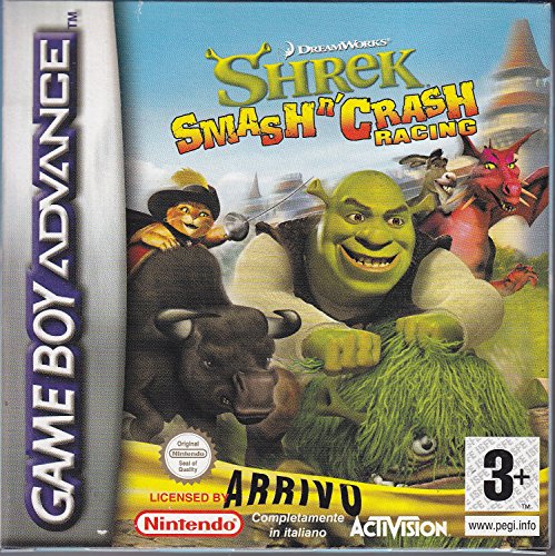 Activision Shrek Smash n' Crash Racing, GBA - Juego (GBA, Game Boy Advance)