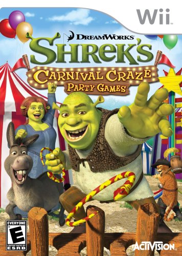 Activision Shrek's Carnival Craze Party Games, Wii - Juego (Wii, Nintendo Wii, Familia, E (para todos))