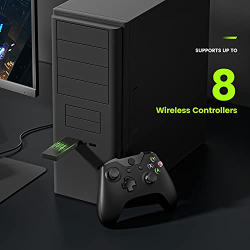Adaptador inalámbrico compatible con Xbox One Controller para Windows 10/8.1/8/7