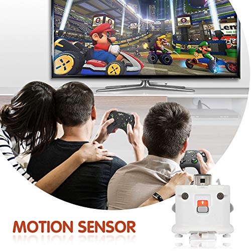 Adaptador Motion Plus para Wii Adaptador de Sensor Motion Plus para Wii and Wii U Mando a Distancia Producto de Terceros Accesorio Wii