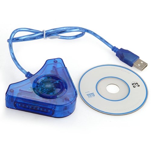 Adaptador USB PS1 PS2 a PC Controller para la consola de videojuegos