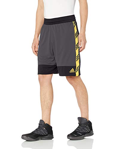 adidas Pantalones Cortos Pro Madness, Color Gris, XXL