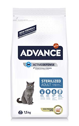 Advance Sterilized para gatos con pavo 1,5kg