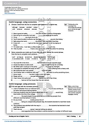 Advanced Trainer. Second Edition. Practice Tests with Answers and Audio.