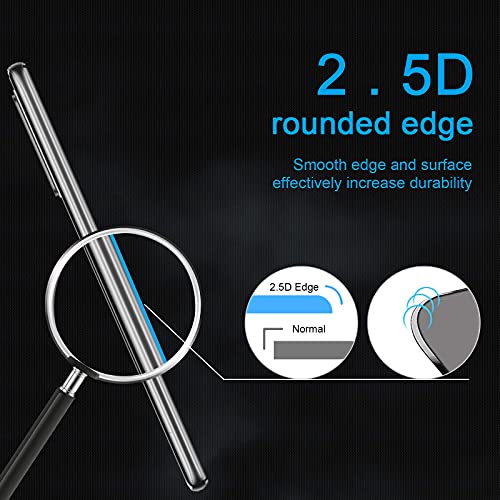 Aerku Protector de Pantalla para Xiaomi Poco F3 / Xiaomi MI 11i [2 Piezas] + Protector de Lente de Cámara [2 Piezas], 9H HD Alta Sensibilidad Cristal Templado [ Transparente]