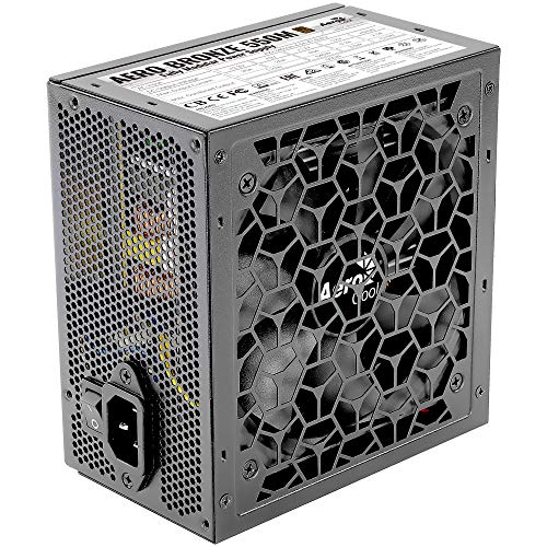 Aerocool Aero Bronze 550W, Fuente PC Modular, 80Plus 230VBronze, Capacit Japones