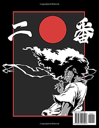 Afro Samurai Coloring Book: Perfect Coloring Books For Kids for ages 4-12