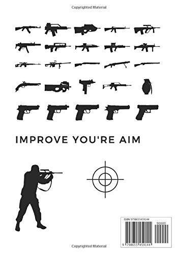 Aim Training: Aim Training book for fps gamers / 7x10 inches / improve you're aim with a daily aim training routine