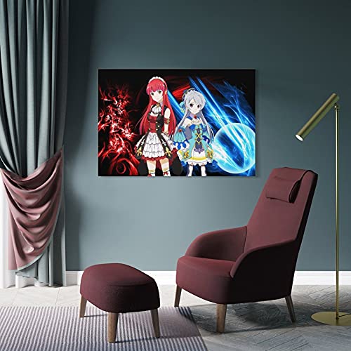 AIPINGLLI Sword Art Online - Póster de la lluvia de la canción perdida de Sao - Póster de la pared - Póster moderno para dormitorio familiar (40 x 60 cm)