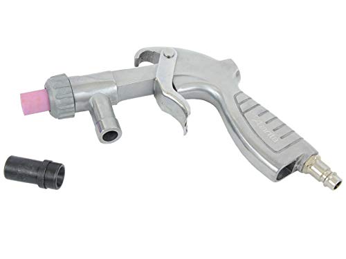 Air Sand Blasting Sandblasting Blaster Blast Gun Succión 2x Boquilla
