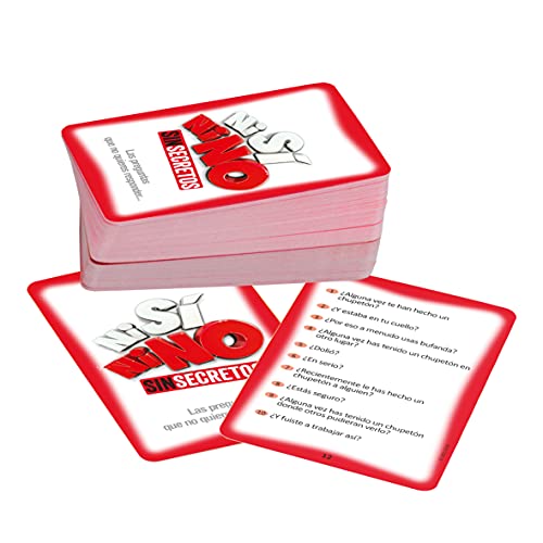 Al Loro Games - Ni Si Ni No Sin Secretos, Juegos De Mesa Adulto, Juegos De Cartas Adultos, Juegos De Fiesta, Juego Cartas Adulto, Juegos para Jugar con Amigos