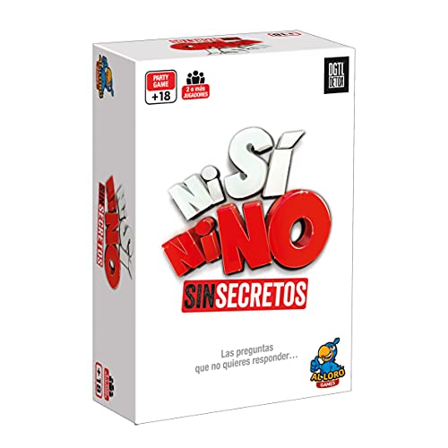 Al Loro Games - Ni Si Ni No Sin Secretos, Juegos De Mesa Adulto, Juegos De Cartas Adultos, Juegos De Fiesta, Juego Cartas Adulto, Juegos para Jugar con Amigos
