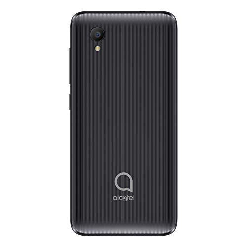 Alcatel 5033D 1 2019, Smartphone - Pantalla 5" - Cámara trasera 5MP y frontal (selfie) 2MP - Memoria 8GB ROM + 1 RAM - Negro [Versión ES/PT]