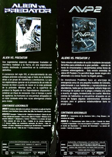 Alien Vs Predator + Alien Vs Predator 2 [DVD]