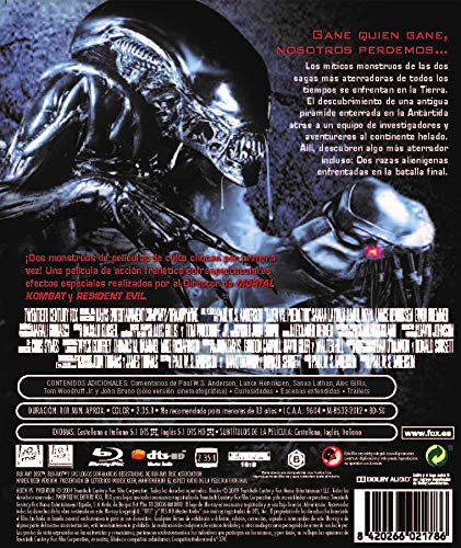 Alien Vs Predator Blu-Ray [Blu-ray]