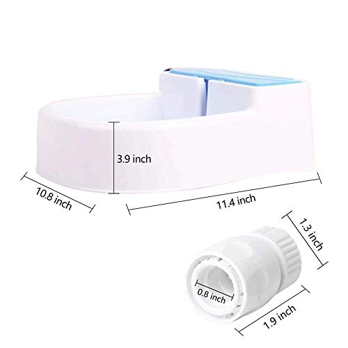 ALL FOR PAWS Chill out Garden - Fuente de llenado automática para Perros, 8,8007 kg