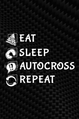 Allergies Tracker - Eat Sleep Autocross Repeat - JDM Classic Euro Racing Nice: Autocross, Symptom Tracker Food Drinks Meal Journal Along With ... Log Book for Day Care, Home Care,Cute