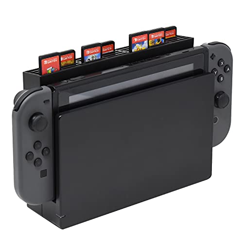 Almacenamiento de tarjetas de juego con 28 ranuras para tarjetas de juego para Nintendo Switch Game Console