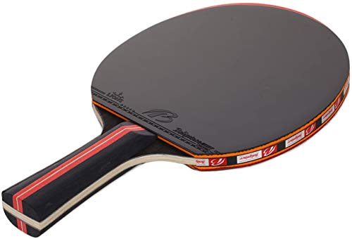 Amaza Palas Ping Pong, Table Tennis Set, 2 Raquetas + 3 Pelotas de Ping-Pong (Rojo)