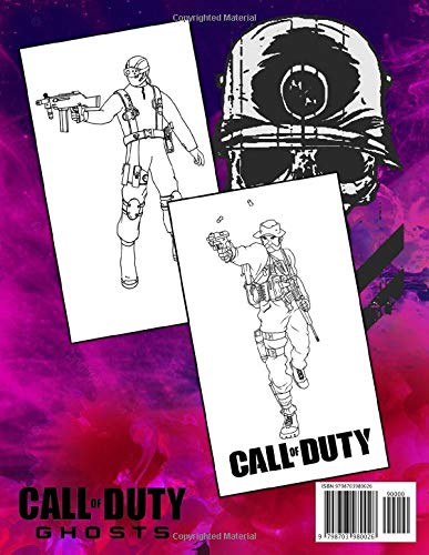 Amazing Book! - Call of Duty Coloring Book: Wonderful Gift For All Call of Duty fans