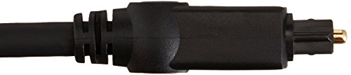 Amazon Basics - Cable óptico de audio digital Toslink (1 m)