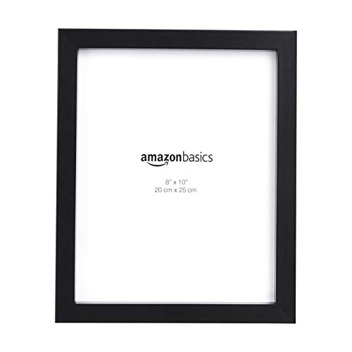 Amazon Basics – Marco para fotos, 20 x 25 cm, Negro, Pack de 2 uds