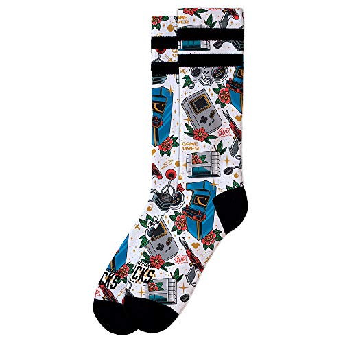 American Socks Game Over - Mid High L/XL