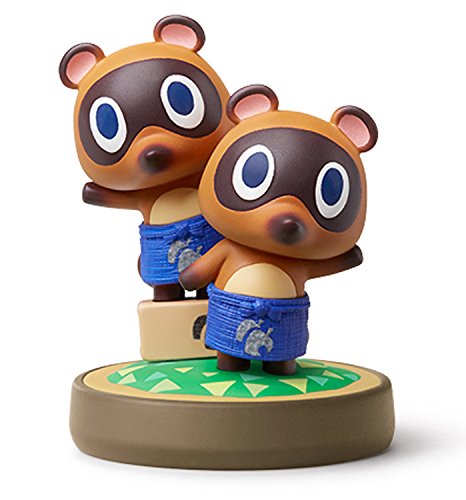 Amiibo Mamekichi & Tsubukichi / Timmy & Tommy - Animal Crossing series Ver. [Wii U][Importación Japonesa]