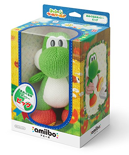 Amiibo Mega Yoshi - Yoshi's Wooly World series Ver. [Wii U][Importación Japonesa]