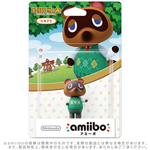 Amiibo Tanukiti / Tom Nook - Animal Crossing series Ver. [Wii U][Importación Japonesa]