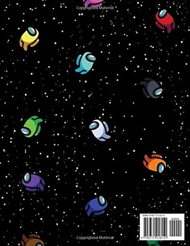 Ámong Ús coloring book :: +55 Ámóng Us colouring pages for Kids and Adults,+55 Amazing Drawings - All Characters , Weapons & Other...