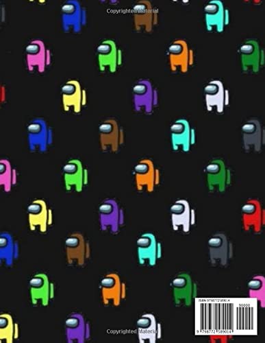 Ámóng Ús Coloring book for kids: 50 new colouring picturs for kids and adults ,all characters ,weapons and other