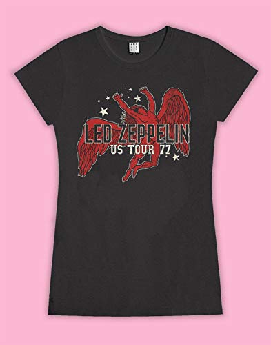 Amplified Led Zeppelin Icarus US 77 Tour Camiseta para Mujer