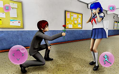 Anime School Girl Life Simulator Yandere Games 3D