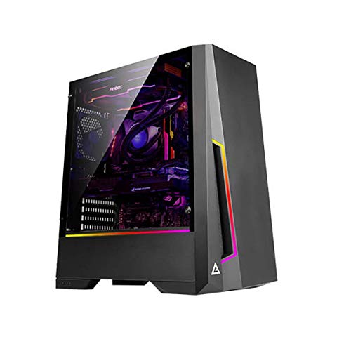 Antec DP501 Midi-Tower Negro - Caja de Ordenador (Midi-Tower, PC, De plástico, SGCC, Negro, ATX,ITX,Micro ATX, Juego)