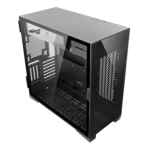 Antec Performance Series P8 Mid-Tower - Carcasa para PC con Jaula para Disco Duro sin Herramientas, Panel Lateral de Vidrio Templado (P120 Crystal)